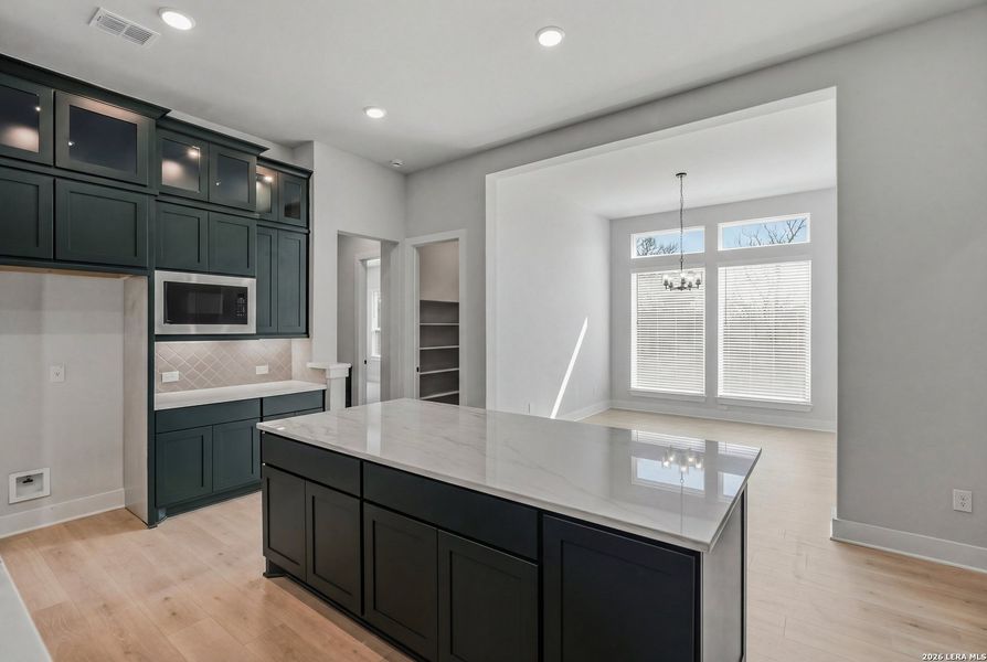Furnished interior view inside a new home in Potranco Oaks, San Antonio (Image 12).