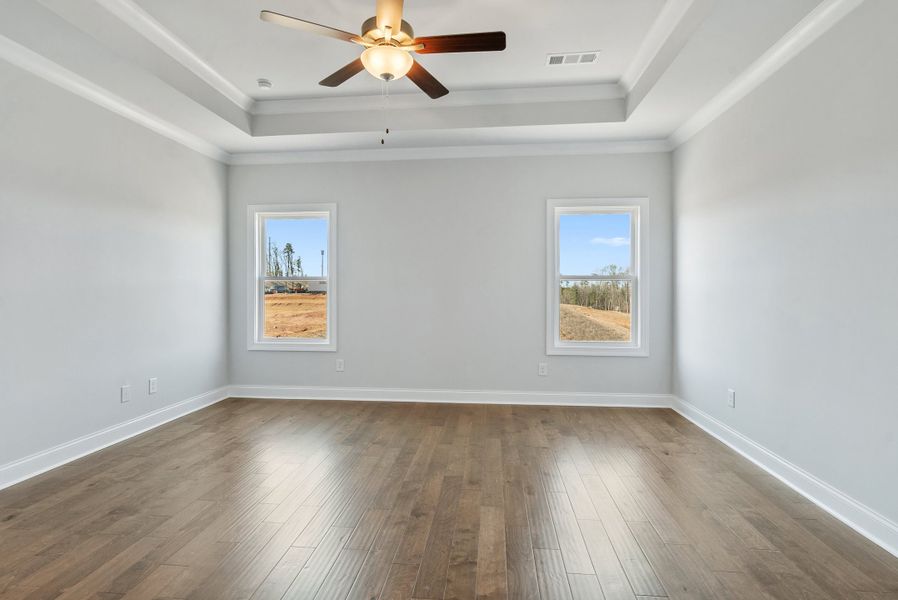 Representative unfurnished interior of a home built from the The Camilla by The Providence Group in Aberdeen, Hoschton (Image 27).