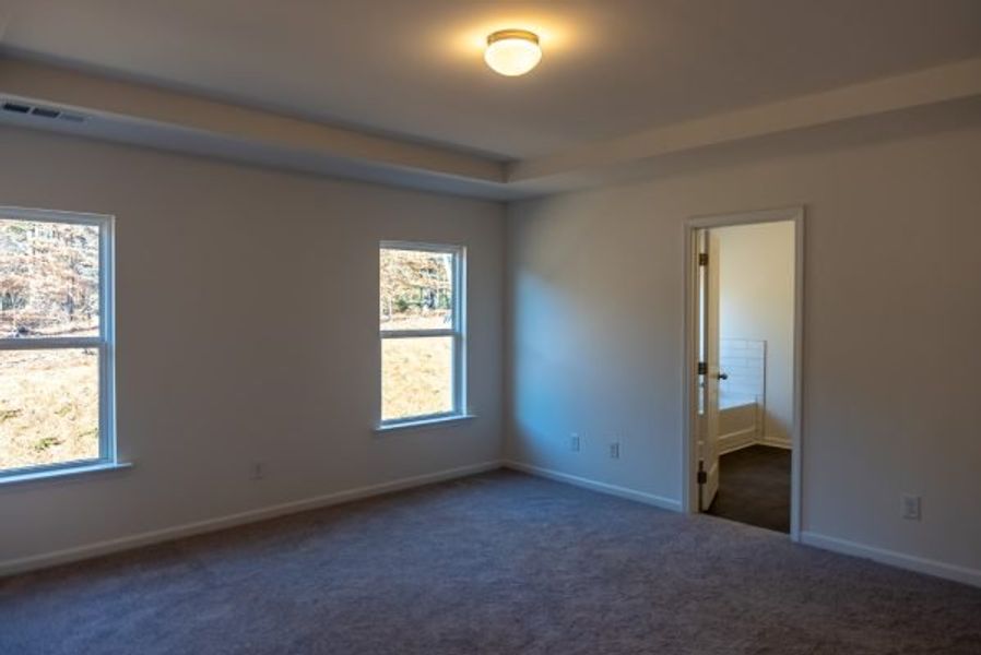 Representative unfurnished interior of a home built from the Laurel by Piedmont Residential in Meadowyn, Cartersville (Image 32).
