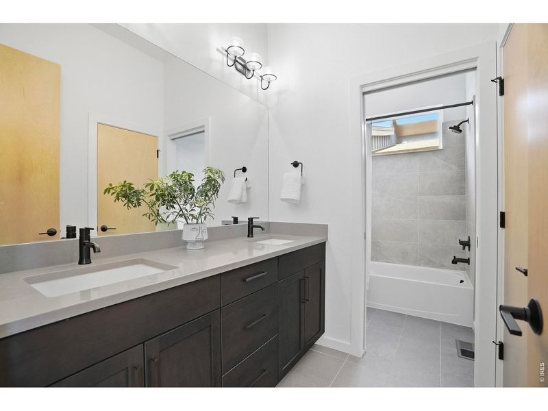 Furnished interior view inside a new home in West Grange, Longmont (Image 30).