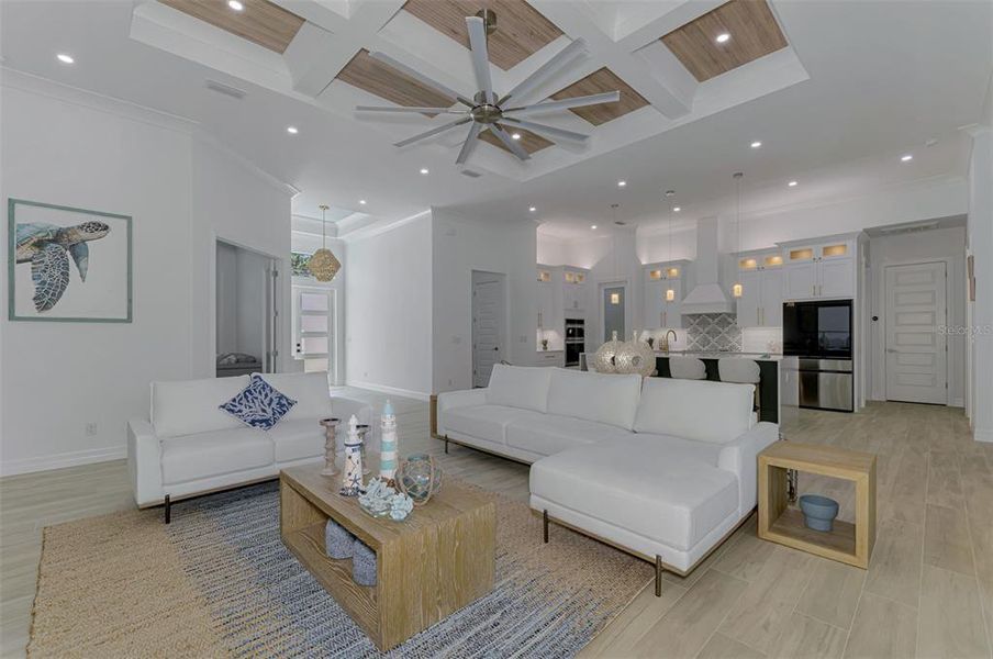 Furnished interior view inside a new home in , Port Charlotte (Image 25).