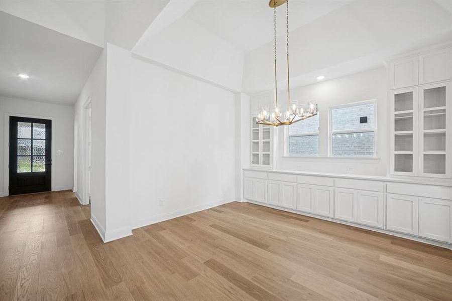 Spacious, unfurnished interior of a new home in Pecan Square - Gardens, Northlake (Image 18). Spacious, unfurnished interior of a new home in Pecan Square - Gardens, Northlake (Image 18).