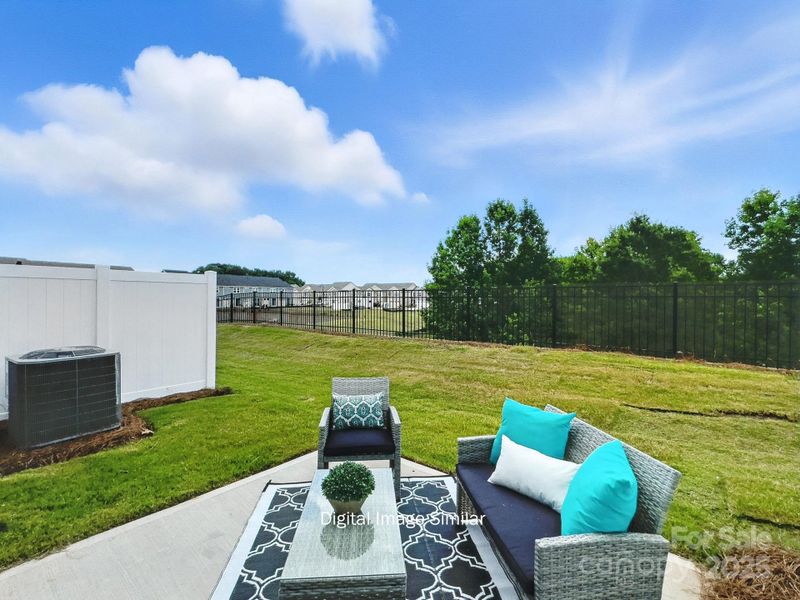 Front exterior of a new home in Bailey Run, Charlotte, NC, highlighting curb appeal (Image 19). Front exterior of a new home in Bailey Run, Charlotte, NC, highlighting curb appeal (Image 19).