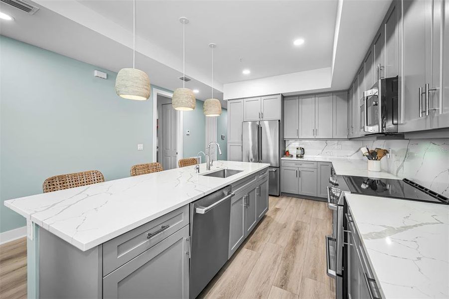 Furnished interior view inside a new home in , Madeira Beach (Image 44).