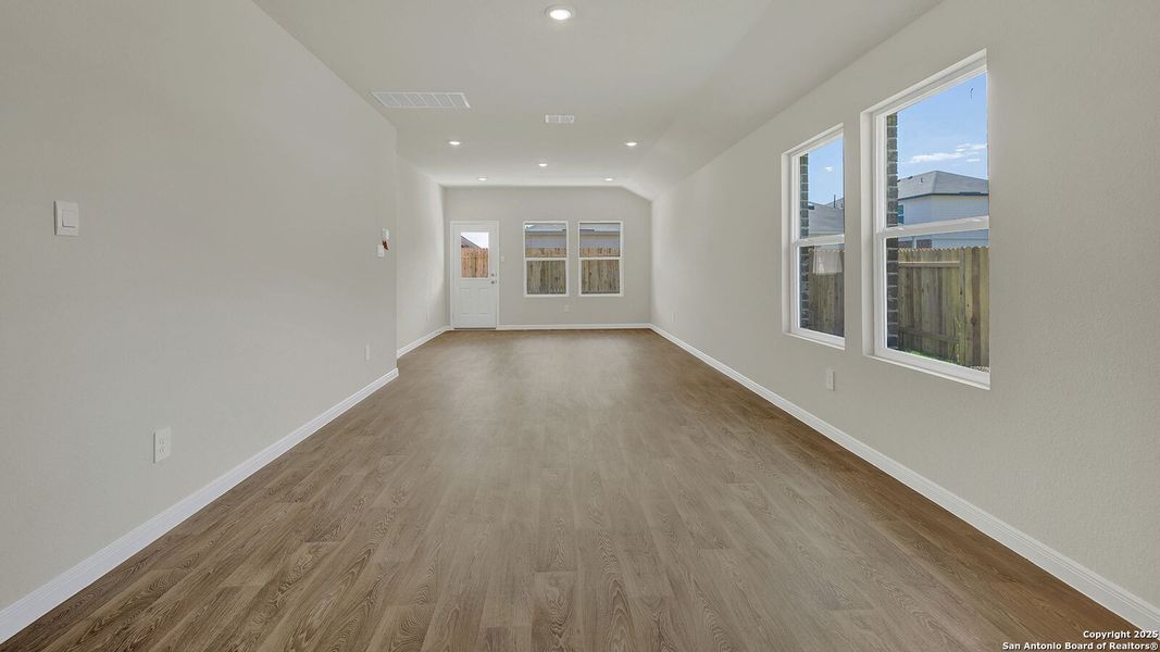 Spacious, unfurnished interior of a new home in Whisper South, San Marcos (Image 24).