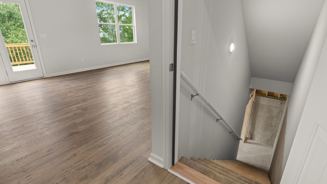 Spacious, unfurnished interior of a new home in Thompson Ridge, Dallas (Image 18). Spacious, unfurnished interior of a new home in Thompson Ridge, Dallas (Image 18).