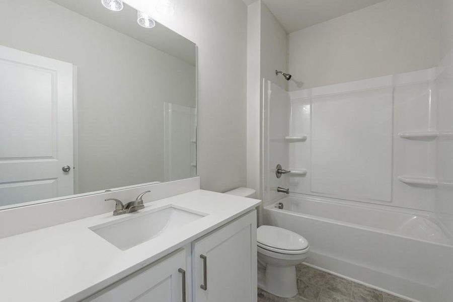 Furnished interior view inside a new home in , Buford (Image 21).