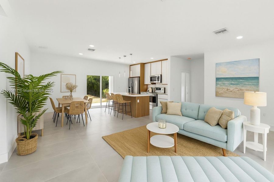 Furnished interior view inside a new home in , Port Charlotte (Image 10).