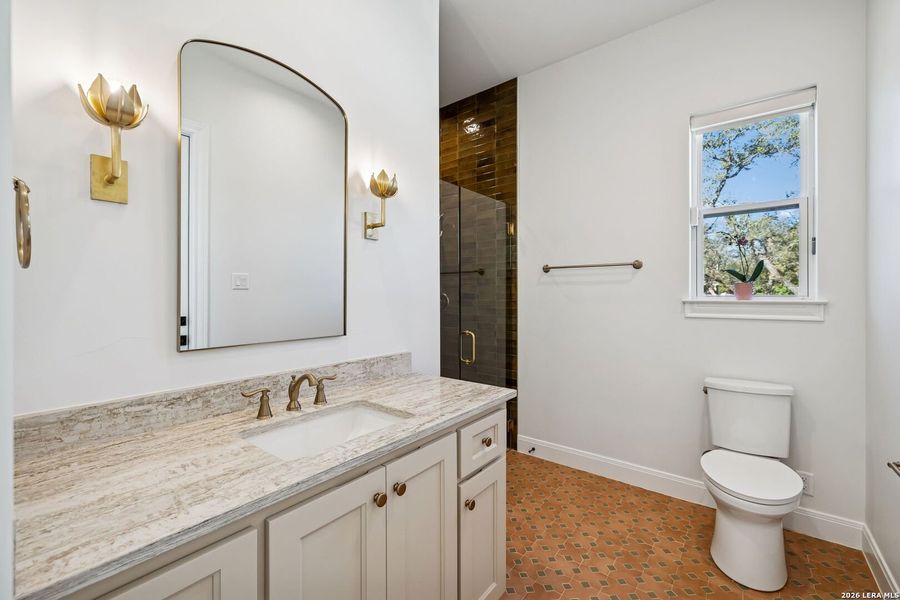 Furnished interior view inside a new home in , San Antonio (Image 53).