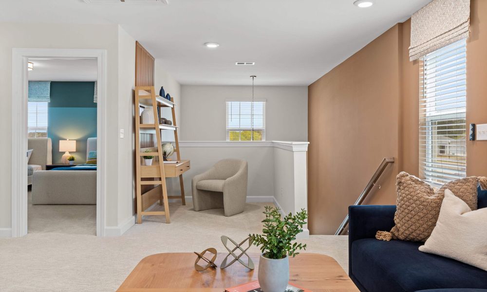 Representative furnished interior of a home built from the The Hibiscus by Chesapeake Homes in Heritage Park at Longs, Longs (Image 34).