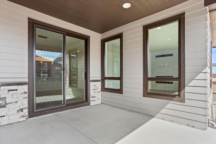 Furnished interior view inside a new home in West Grange, Longmont (Image 16).