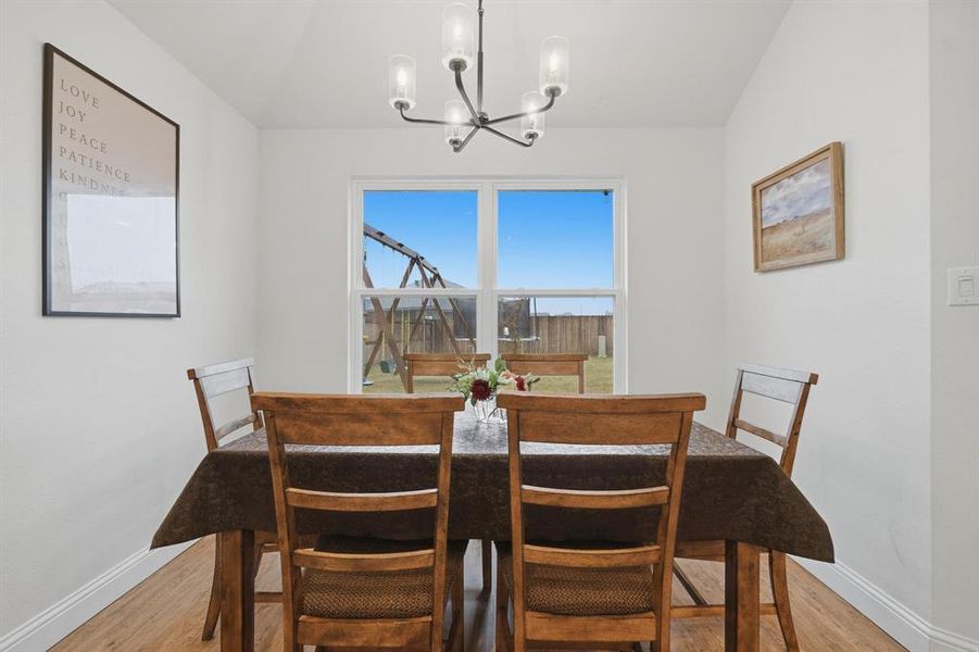 Furnished interior view inside a new home in , Abilene (Image 9).