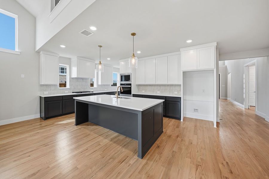 Furnished interior view inside a new home in Aster Park, McKinney (Image 9).