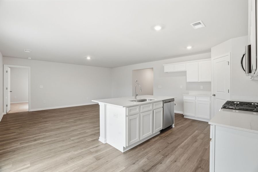 Furnished interior view inside a new home in Ashton Lakes, Lexington (Image 6).