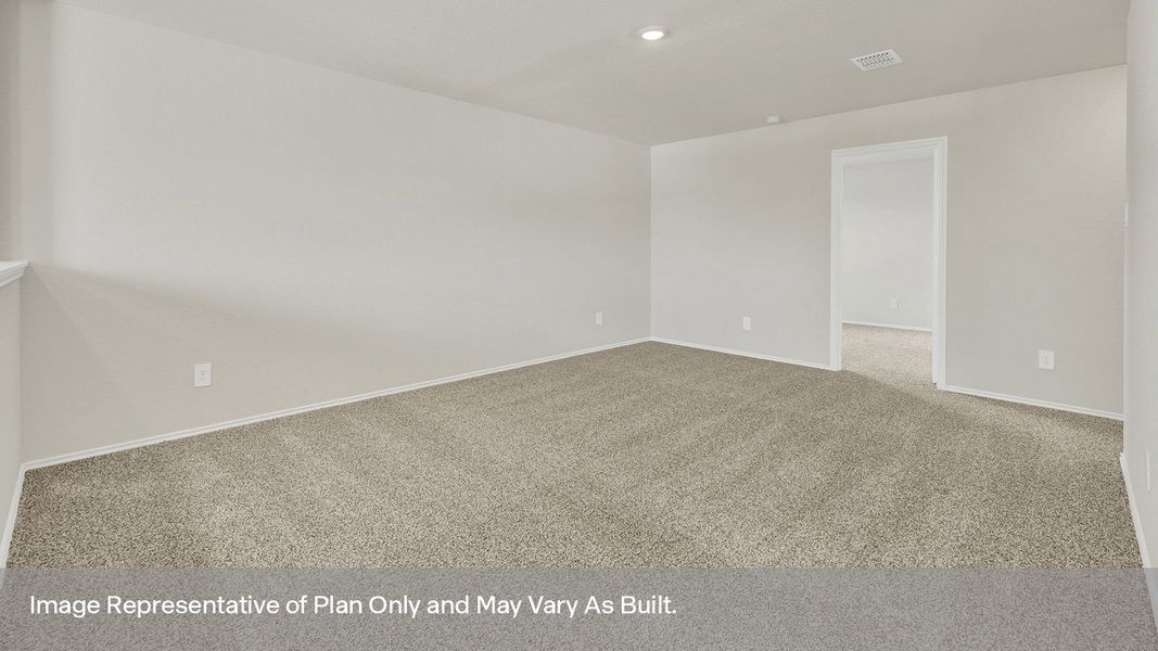 Representative unfurnished interior of a home built from the The Callahan by D.R. Horton in Swenson Heights, Seguin (Image 24). Representative unfurnished interior of a home built from the The Callahan by D.R. Horton in Swenson Heights, Seguin (Image 24).