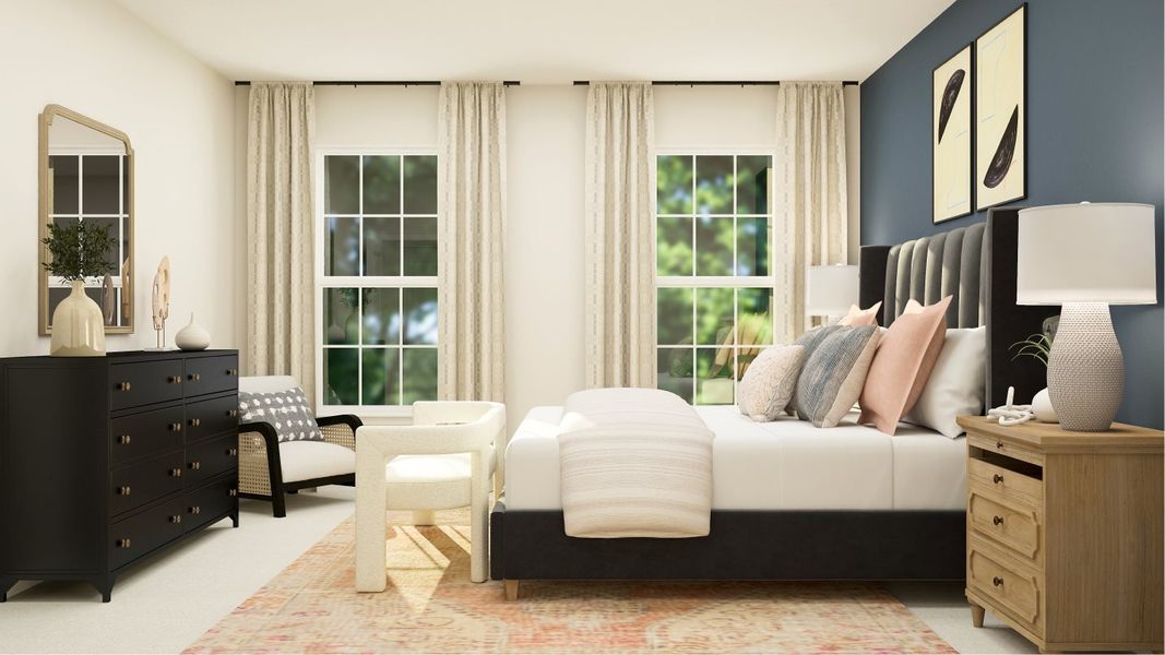 Representative furnished interior of a home built from the Beech by Lennar in Elizabeth: Arbor, Fort Mill (Image 19).