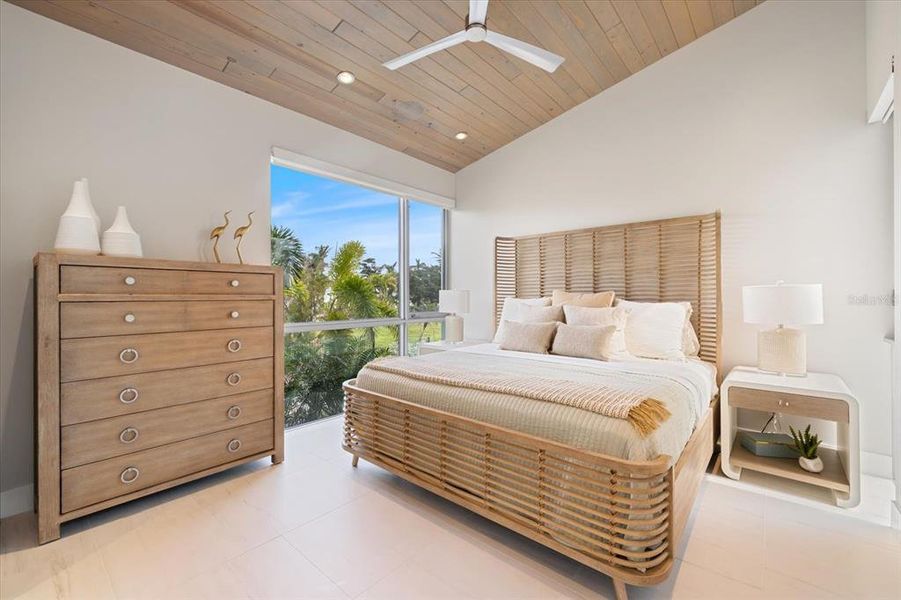 Furnished interior view inside a new home in , Longboat Key (Image 53).