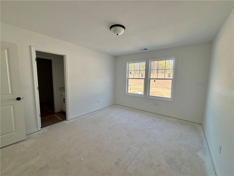 In-progress construction of a new home in Arbors at Richland Creek, Buford, GA (Image 32).