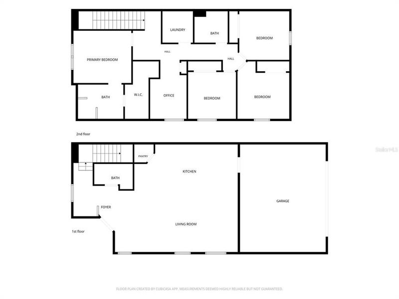 2D floor plan layout of this home in , St. Cloud, FL (Image 5).