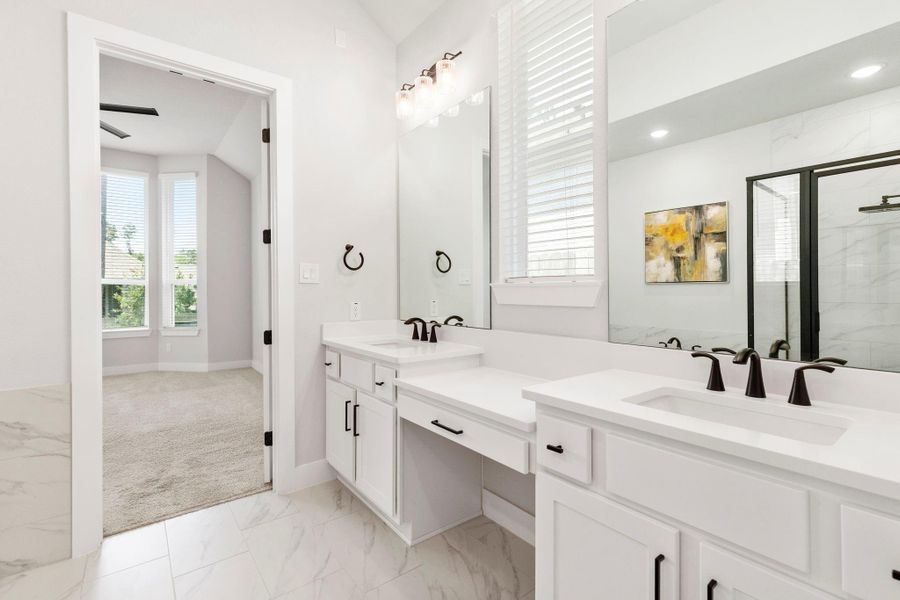 Furnished interior view inside a new home in Woodforest, Montgomery (Image 18).