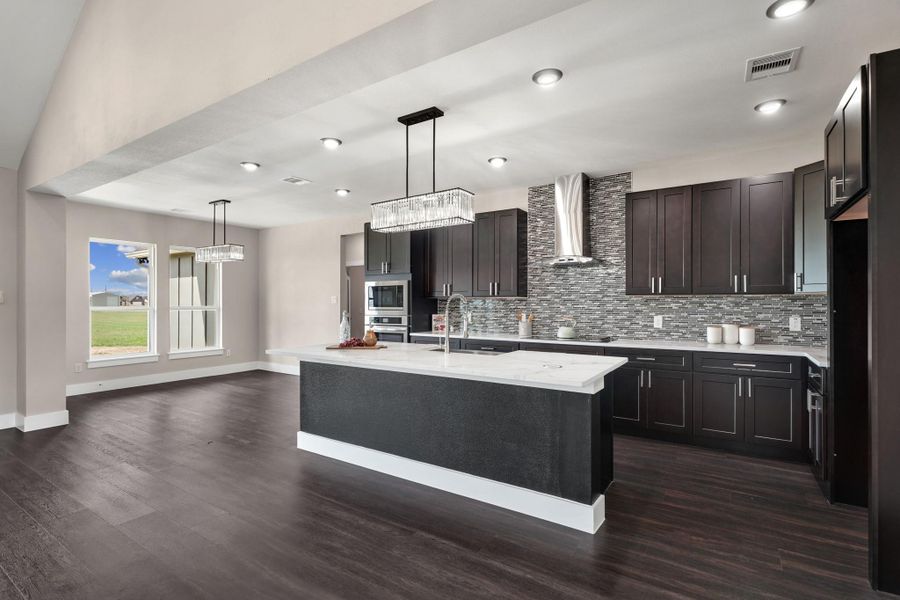 Furnished interior view inside a new home in , Angleton (Image 4).