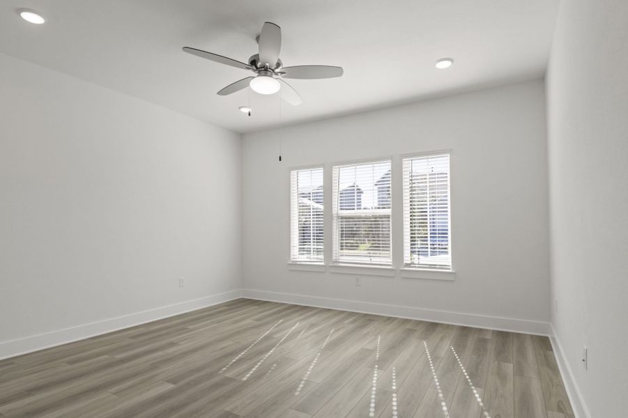 Spacious, unfurnished interior of a new home in Easton Park, Austin (Image 43).