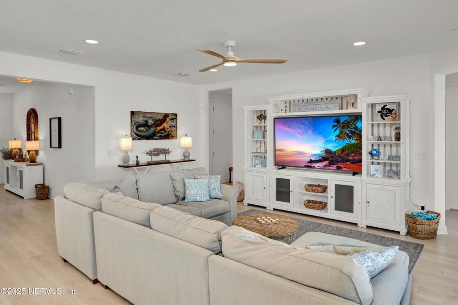 Furnished interior view inside a new home in Seaside Vista, St. Augustine (Image 9). Furnished interior view inside a new home in Seaside Vista, St. Augustine (Image 9).