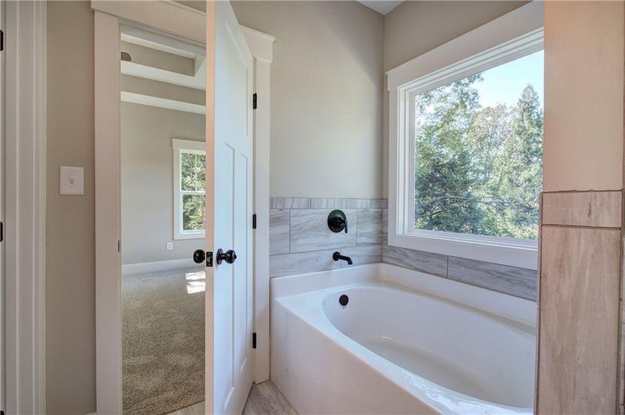 Furnished interior view inside a new home in , Cartersville (Image 9).