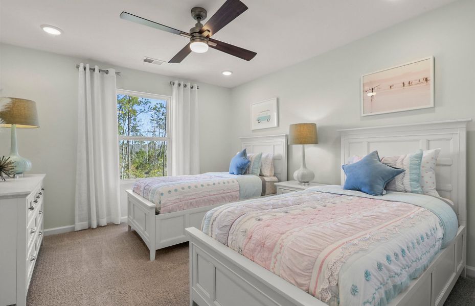 Furnished interior view inside a new home in Waterways, Richmond Hill (Image 13).