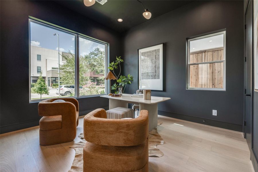 Furnished interior view inside a new home in , Houston (Image 29).