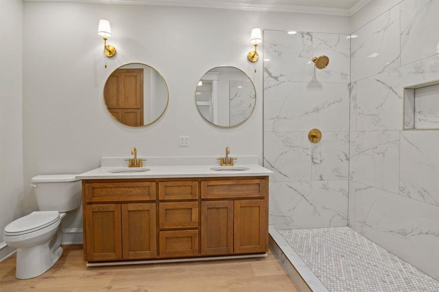 Furnished interior view inside a new home in , Jefferson (Image 12).
