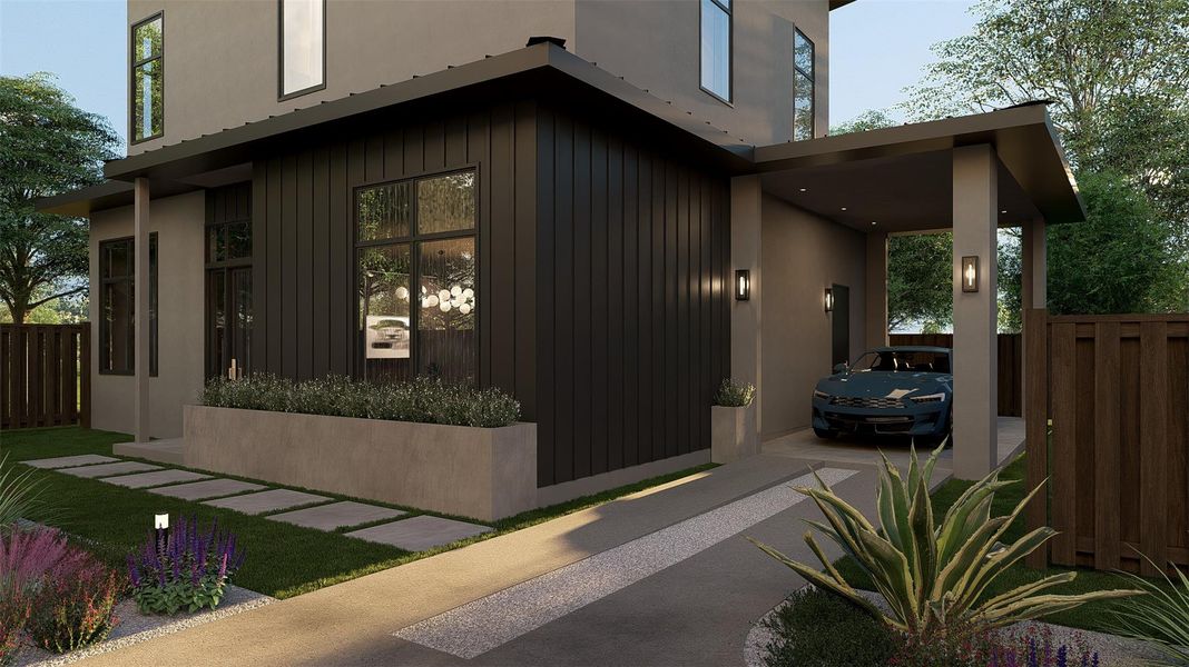 View of side of property