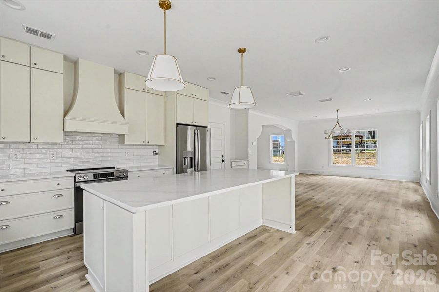 Furnished interior view inside a new home in , Mint Hill (Image 8).