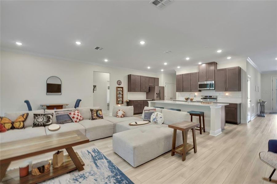 Furnished interior view inside a new home in , Homosassa (Image 10). Furnished interior view inside a new home in , Homosassa (Image 10).
