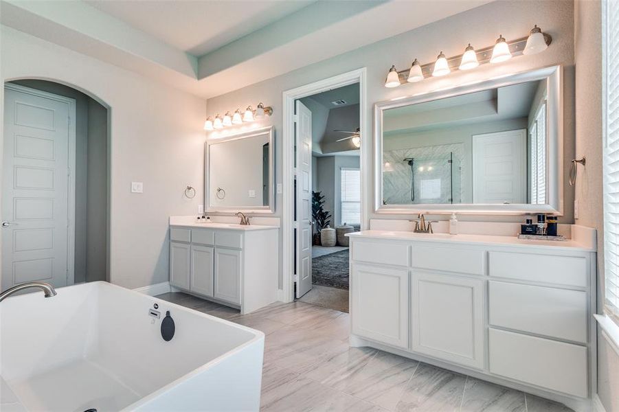 Furnished interior view inside a new home in , New Fairview (Image 4).