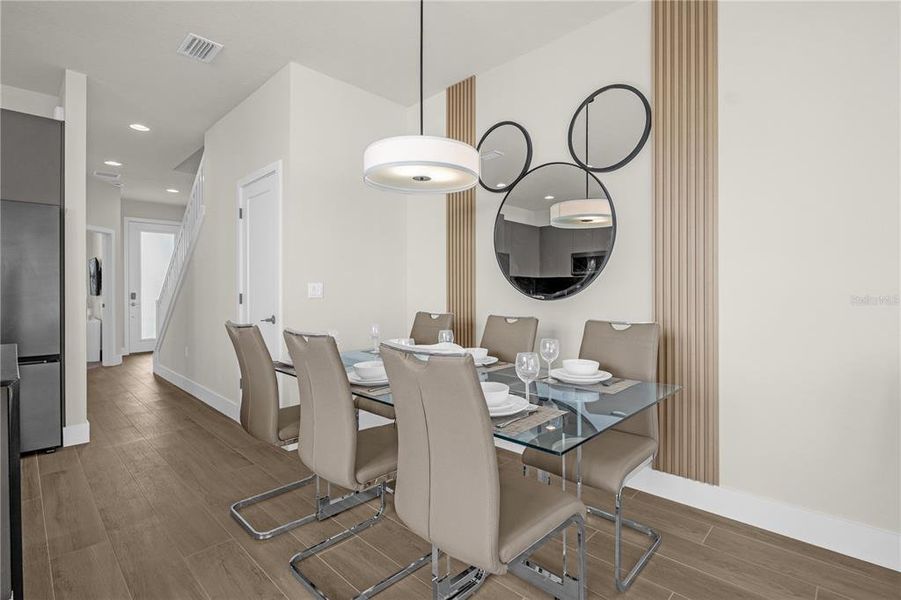 Furnished interior view inside a new home in , Clermont (Image 6).