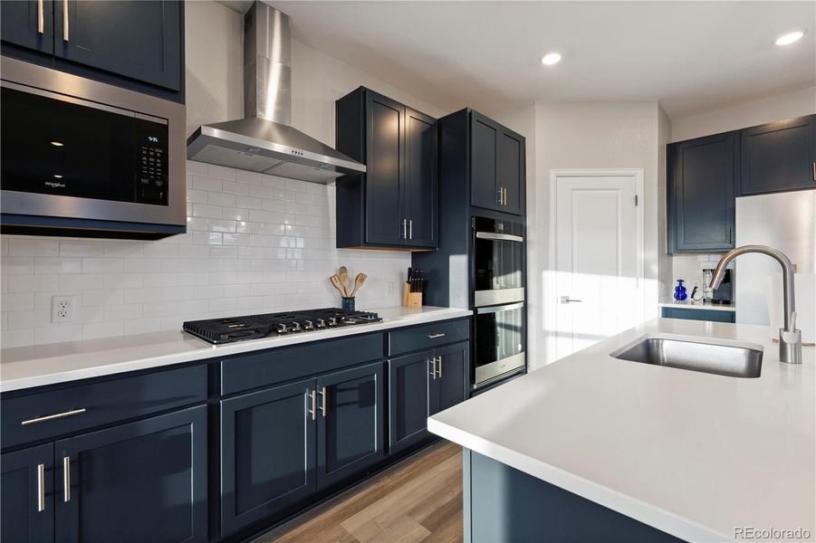 Furnished interior view inside a new home in Waterfield - Single Family Homes, Fort Collins (Image 8).