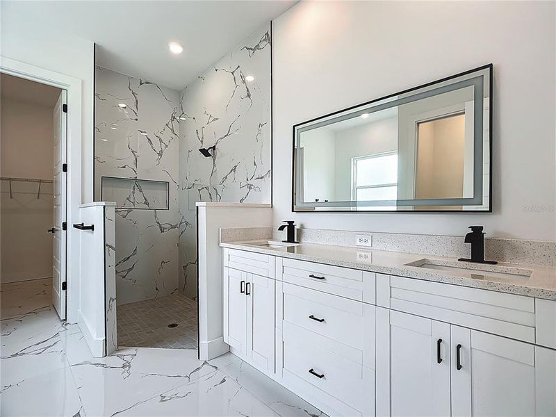 Furnished interior view inside a new home in , Plant City (Image 10).