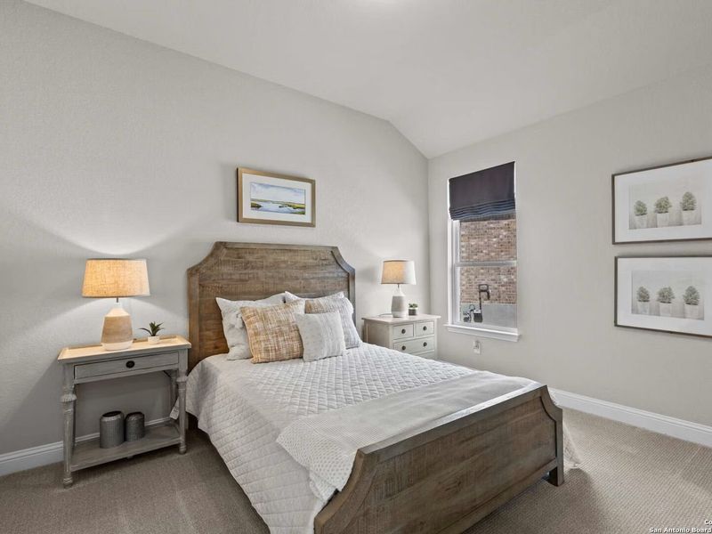 Furnished interior view inside a new home in The Reserve at Potranco Oaks, Castroville (Image 25).