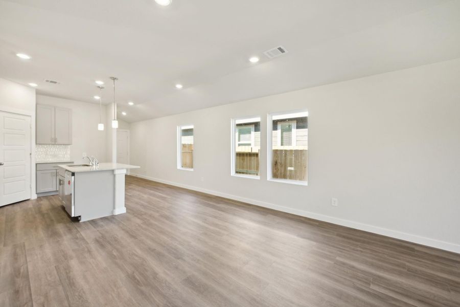 Photo is not of the actual home, but is an inspirational photo of builder’s model home and may depict options, furnishings, and/or decorator features that are not included