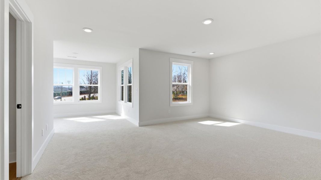 Furnished interior view inside a new home in Pelham Crossing, Greenville (Image 25).