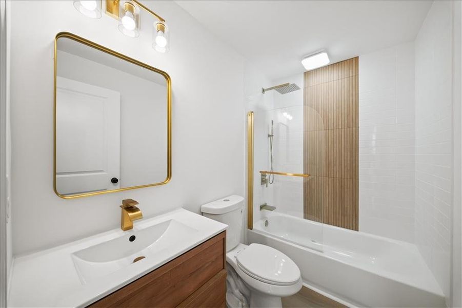 Furnished interior view inside a new home in , Atlanta (Image 16).