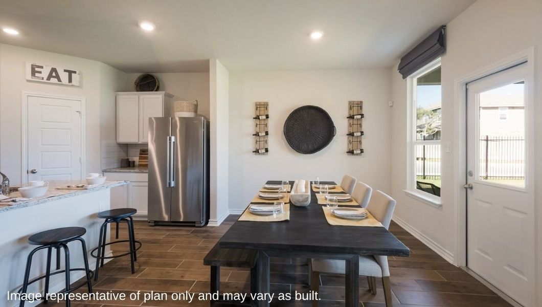 Representative furnished interior of a home built from the The Irvine by D.R. Horton in Brookstone Creek, San Antonio (Image 11). Representative furnished interior of a home built from the The Irvine by D.R. Horton in Brookstone Creek, San Antonio (Image 11).