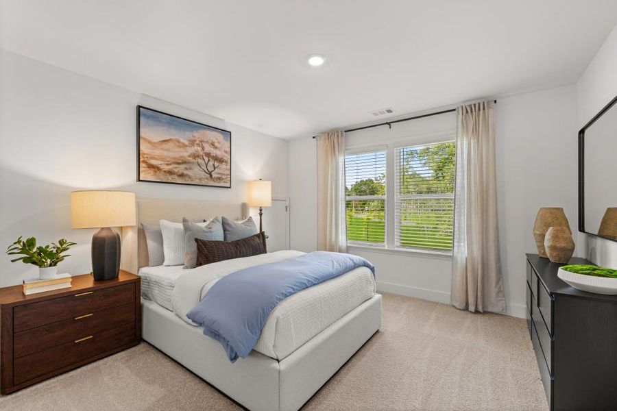 Furnished interior view inside a new home in Twelve Parks 55+, Sharpsburg (Image 21).