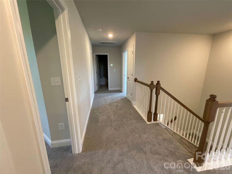 upstairs hallway