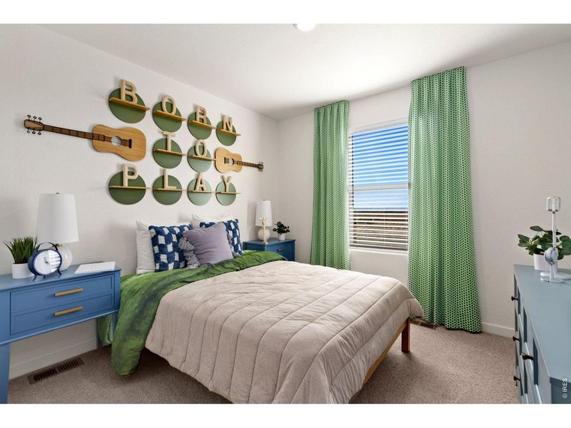 Furnished interior view inside a new home in Granary, Johnstown (Image 10).