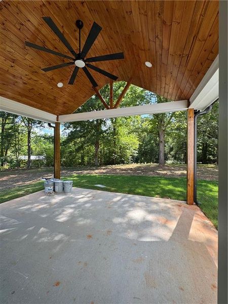Exterior details and patio area of a home in , Gainesville (Image 13). Exterior details and patio area of a home in , Gainesville (Image 13).
