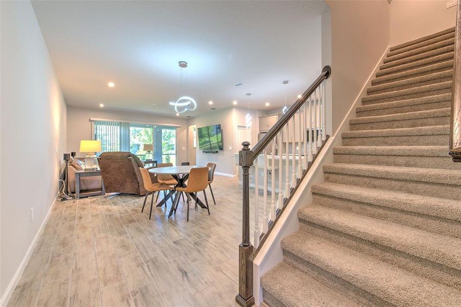 Furnished interior view inside a new home in Bloomingdale Townes, Brandon (Image 31).