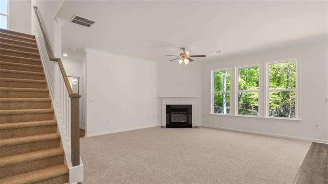 Spacious, unfurnished interior of a new home in Wildwood, Covington (Image 23).