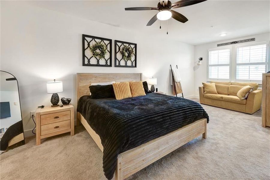 Furnished interior view inside a new home in , Cumming (Image 10).